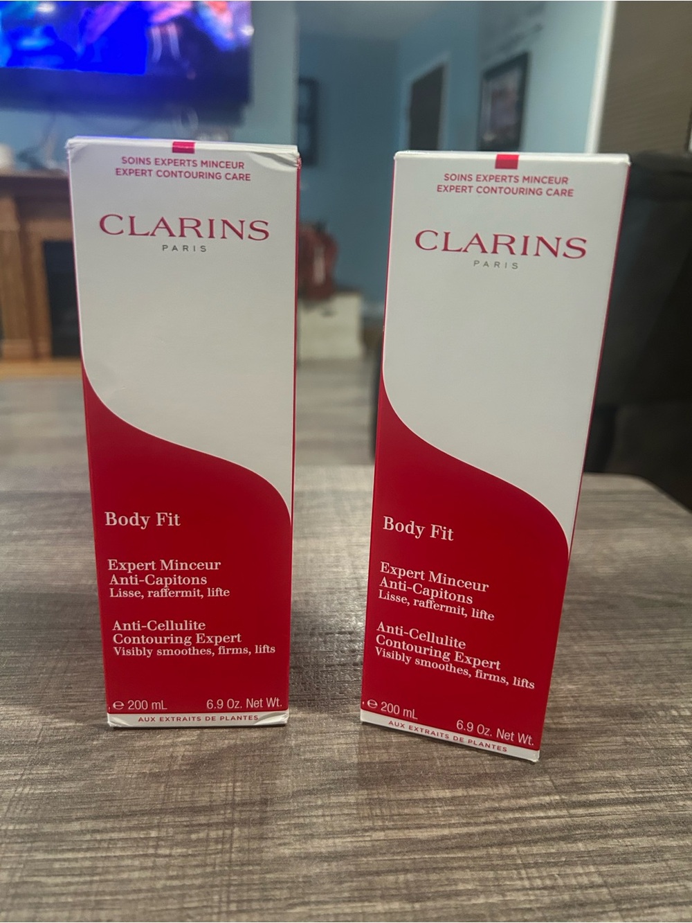 Clarins Anti-Cellulite Contouring Expert — Red & White 2 Bottles Included
